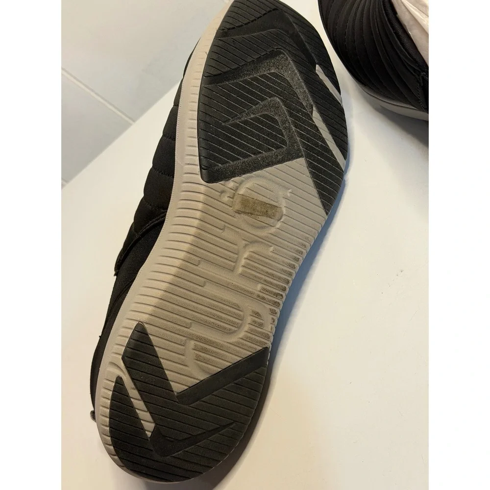 Ryka Pursuit Quilted Slip-Ons Black Walking Sneakers Comfort Padded‎ Shoes 11